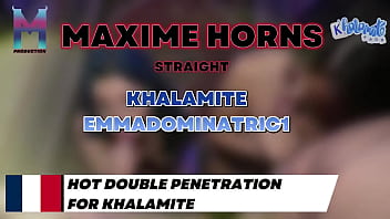 Get ready for some wild action with khalamite and emmadominatric1 from intense blowjobs to rough double penetration