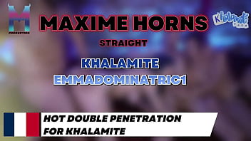 Get ready for some wild action with khalamite and emmadominatric1 from intense blowjobs to rough double penetration