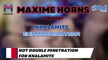 Get ready for some wild action with khalamite and emmadominatric1 from intense blowjobs to rough double penetration