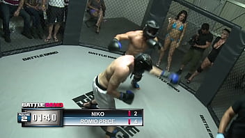 Getting into her pussy after the fight