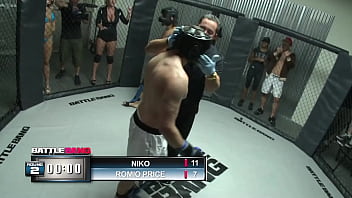 Getting into her pussy after the fight