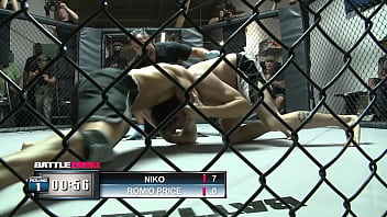 Getting into her pussy after the fight