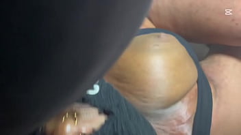 She open her legs wide for me so that she can enjoy my dick