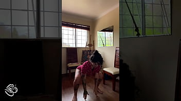 A hot morning getting sweaty and naked for you