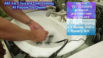 Pure and clean foaming all purpose toy cleaner