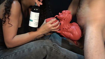 Two demons face to face i ate the cum coming out of her doll's mouth xattlalust