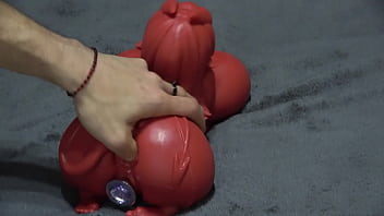 Two demons face to face i ate the cum coming out of her doll's mouth xattlalust