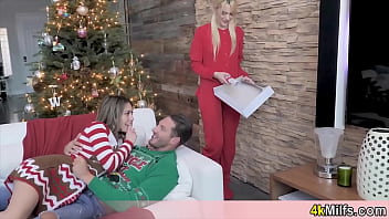 Threesome taboo sex while mom is at work