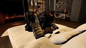 Having hard sex with my umbreon girlfriend in a condo