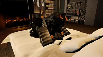 Having hard sex with my umbreon girlfriend in a condo