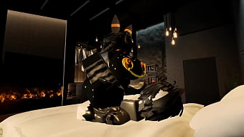 Having hard sex with my umbreon girlfriend in a condo