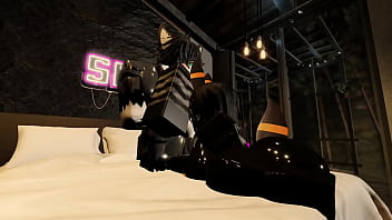 Having hard sex with my umbreon girlfriend in a condo