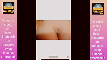 Crypto thot sillybabynft bares it all for her flatearth crypto coin on pancakeswap