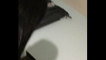 Latino man jerks his hot rod