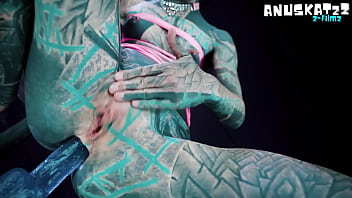 Hippies trippy pip squeak and anal dildo play