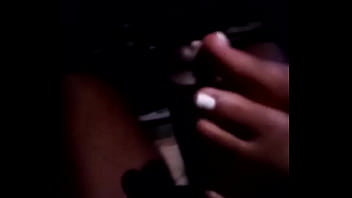 Caramelfootgoddess giving a quick fj tease