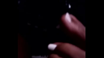 Caramelfootgoddess giving a quick fj tease