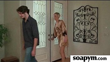 Masseuse strokes a huge cock and tastes the cum 14