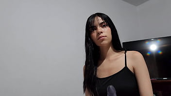 Laura tries if a dildo or a big penis is better she discovers that she loves natural more