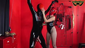 Mistress has control over orgasms and air