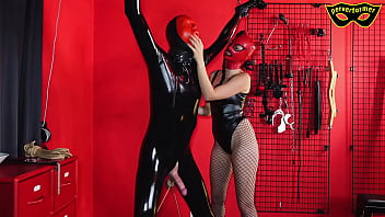 Mistress has control over orgasms and air