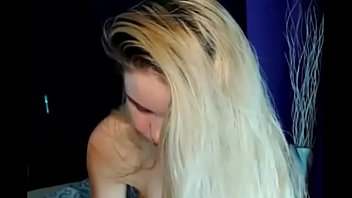 Home d20 cut blonde girl with nice boobs