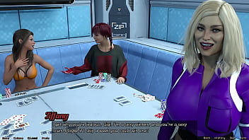 Stranded in space #35 strip poker