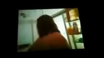 Christina taking a shower