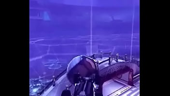 Just hit a crazy ceiling shot