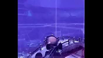 Just hit a crazy ceiling shot