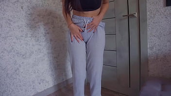 Omg did i piss on my sweatpants female desperation pee free