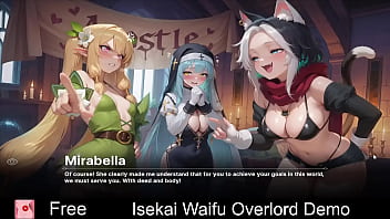 Waifu overlord free steam demo game nudity sexual content nsfw casual mature