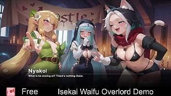 Waifu overlord free steam demo game nudity sexual content nsfw casual mature