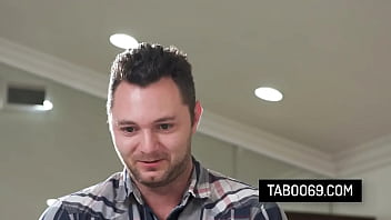 Big tits stepmom wants her stepson's big stuff dick in her pussy so bad