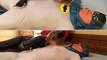 Mature dc slut villainess catwoman sucks batman’s cock