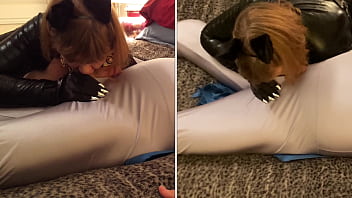 Mature dc slut villainess catwoman sucks batman’s cock