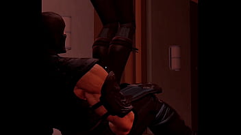 Sonya blade ballsbusting flip landing