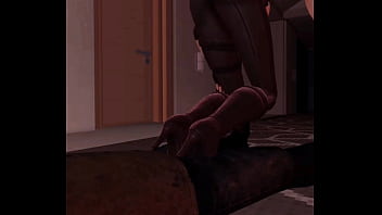 Sonya blade ballsbusting flip landing