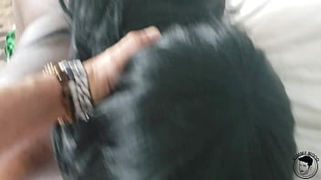 All natural african slut fucked big white cock in hardcore hotel sex