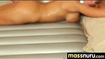 Slippery nuru massage for lucky dude 3