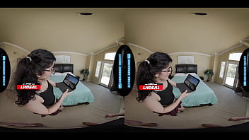 Hairy cutie takes her boss's big cock in vr Hairy cutie takes her boss's big cock in vr