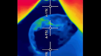 Close up of my hot pee into the toilet