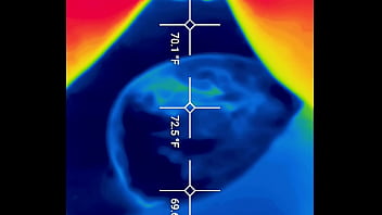 Close up of my hot pee into the toilet