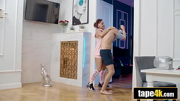 Mature fitness babe takes young stud for a wild ride