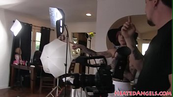 Tattooed Redhead At Photo Shooting thumbnail