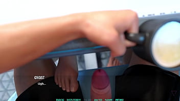 Name88's triange #23 getting a hot footjob under the table by the asian hacker while i finger the hot military girl until she comes