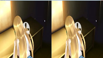 Vr 3d girl blowjob