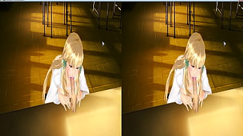 Vr 3d girl blowjob