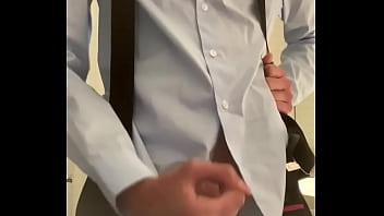 Twink Jerking Off In Formal Outfit thumbnail