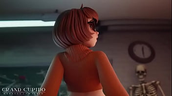 Velma juega con un consolador